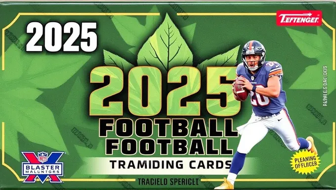 2025 Leaf Football Trading Card Blaster Box Unboxing