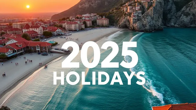 2025 Legal Holidays Calendar Announced for the Year