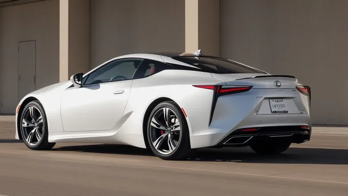 2025 Lexus LC 500 Engine and Transmission