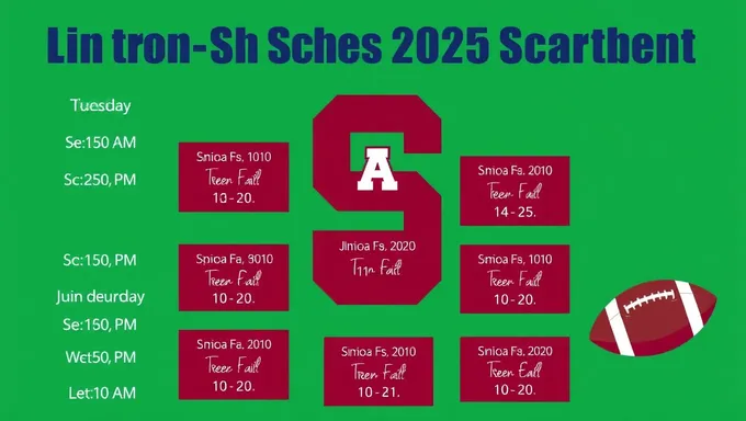 2025 Linton-Stockton Middle School Football Schedule Published