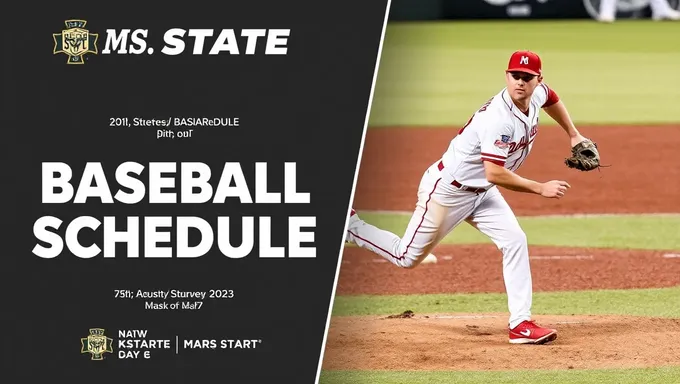 2025 MS State Baseball Schedule Announced Publicly