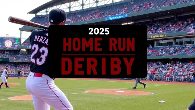 2025 Major League Baseball Home Run Derby Schedule Released