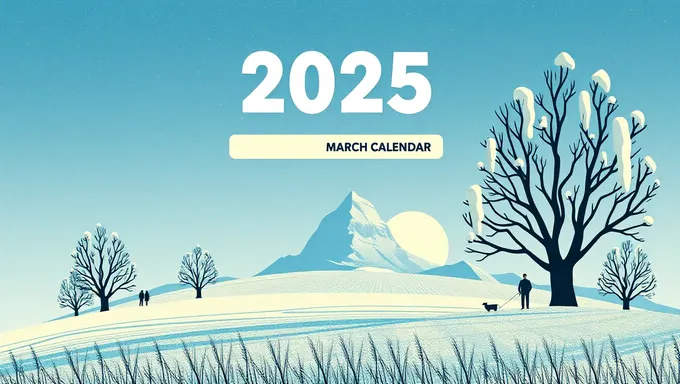 2025 March Calendar Dates Announced