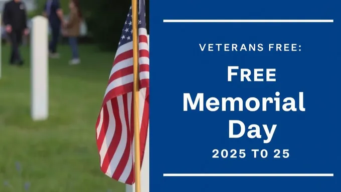 2025 Memorial Day: Free Meals for Veterans' Appreciation