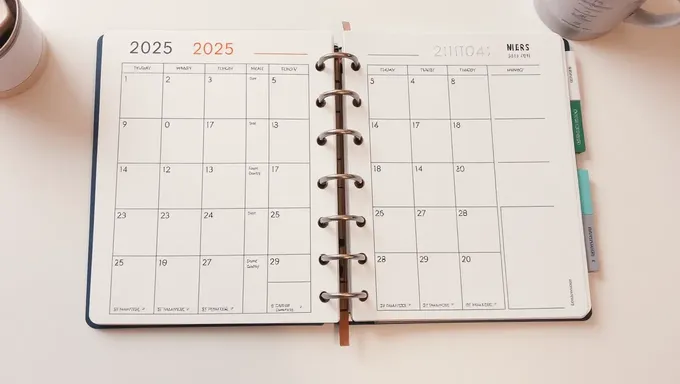 2025 Monthly Planner for Busy Professionals