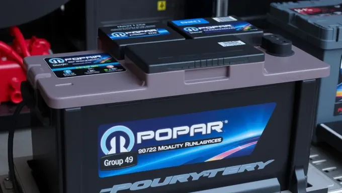 2025 Mopar Battery Group 49: Performance and Features