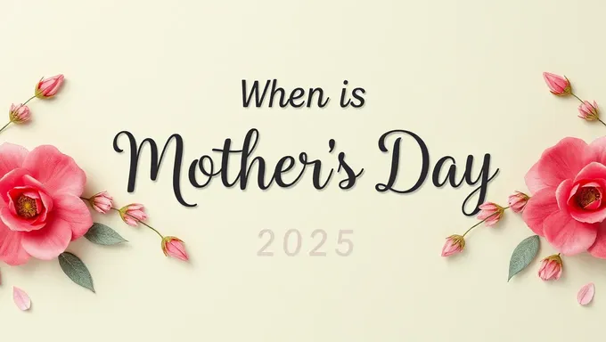 2025 Mother's Day: Important Details Inside