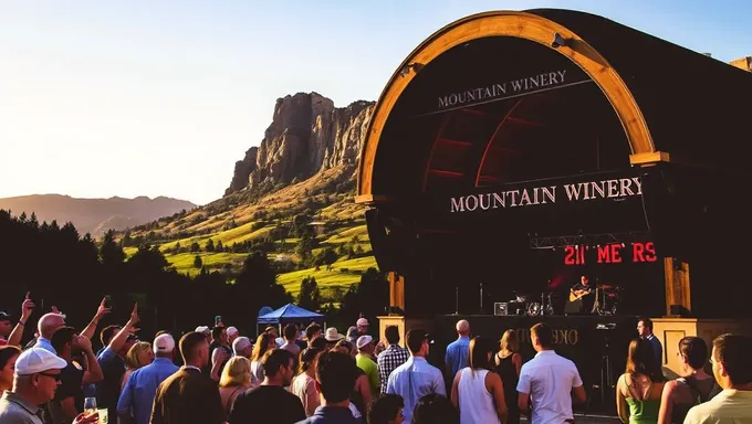 2025 Mountain Winery Concerts and Events