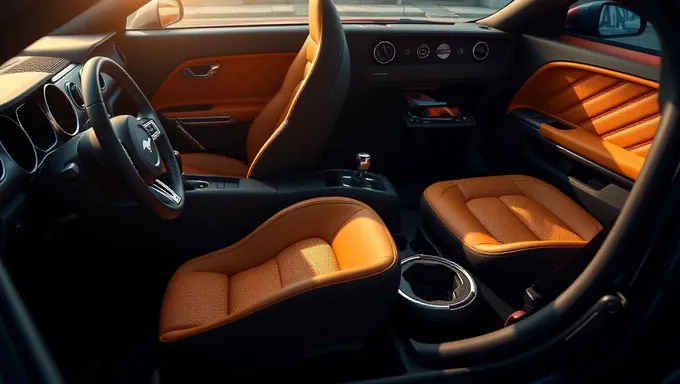 2025 Mustang Interior Storage and Cargo Space