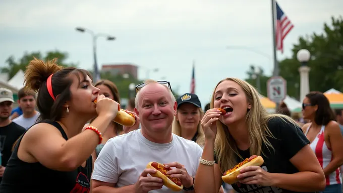 2025 Nathan's Famous Hot Dog Eating Contest Winners