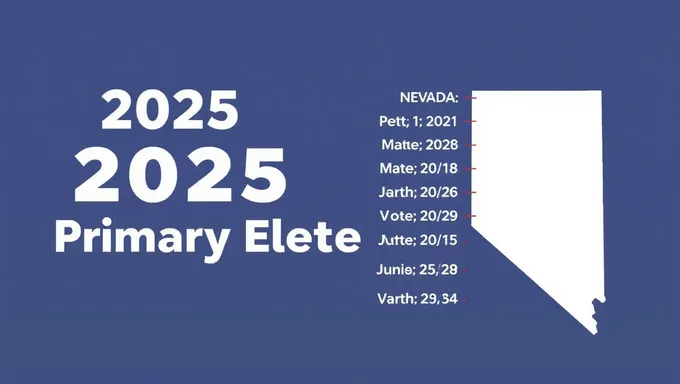 2025 Nevada Primary Elections Dates Announced