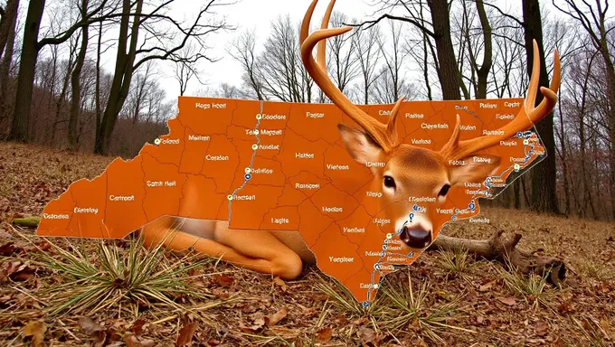 2025 North Carolina Deer Hunting Season Schedule and Map