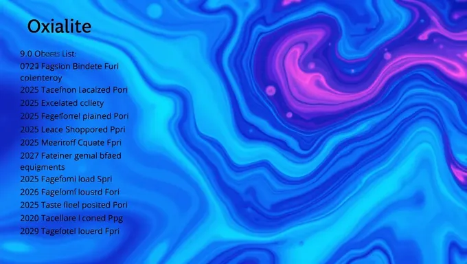 2025 Oxalate List Released Officially