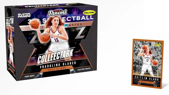 2025 Panini Caitlin Clark Basketball Trading Card Box Blaster