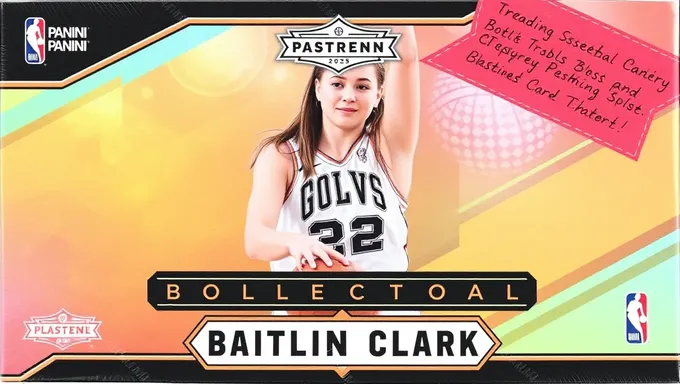 2025 Panini Caitlin Clark Basketball Trading Card Collection Box