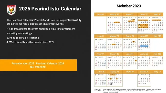 2025 Pearland ISD Academic Calendar Released