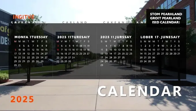 2025 Pearland ISD Calendar Dates Announced