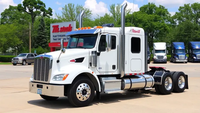 2025 Peterbilt 589 Day Cab Technology Advantages