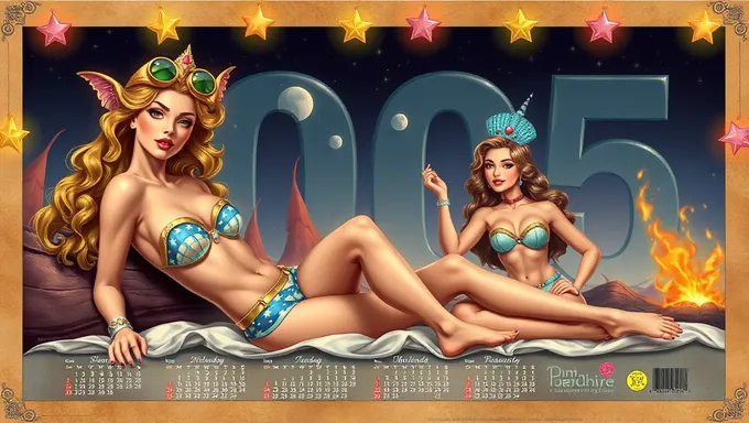 2025 Pin-Up Calendar Released for Upcoming Year