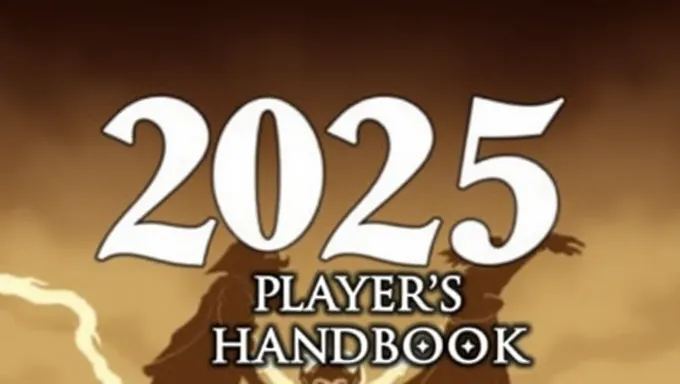 2025 Player's Handbook PDF: Complete Resource