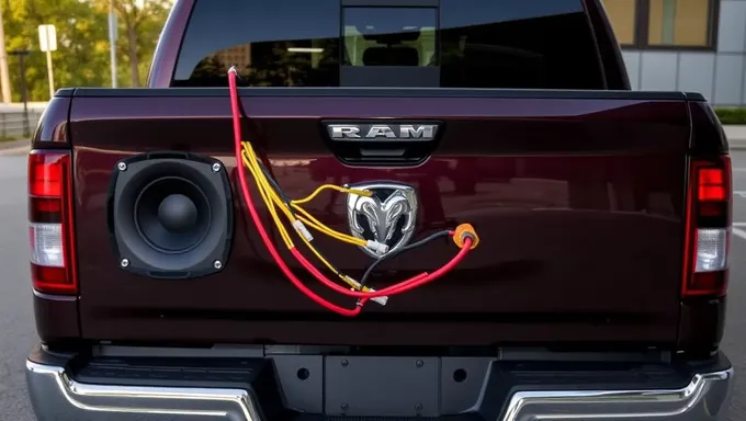 2025 Ram Big Horn Rear Speaker Wire Color Code Manual