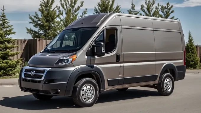 2025 Ram Promaster Cargo Van Cargo Capacity