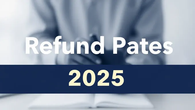 2025 Refund Dates and Payment Schedules