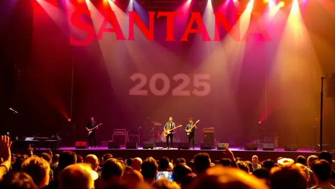 2025 Santana Concert at Red Rocks Amphitheatre Scheduled