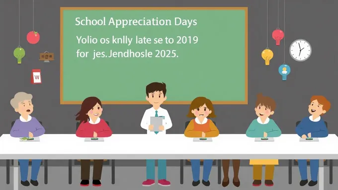 2025 School Appreciation Days Honors