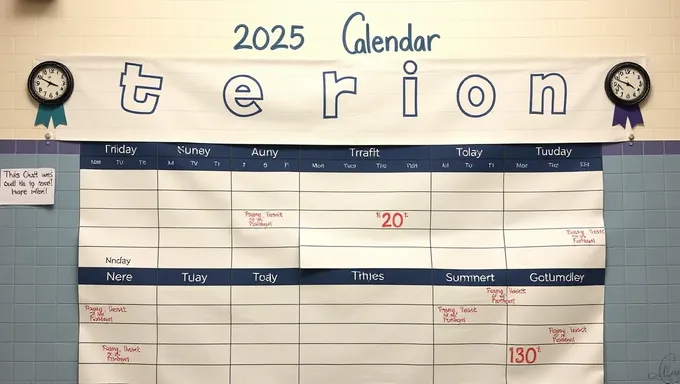 2025 School Calendar: New Policies and Regulations