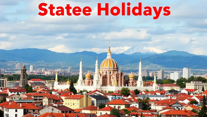 2025 State Holidays Calendar Announced