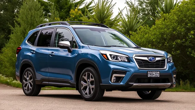 2025 Subaru Forester Limited Car Model Announcement