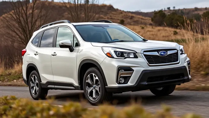 2025 Subaru Forester Limited Performance Specifications