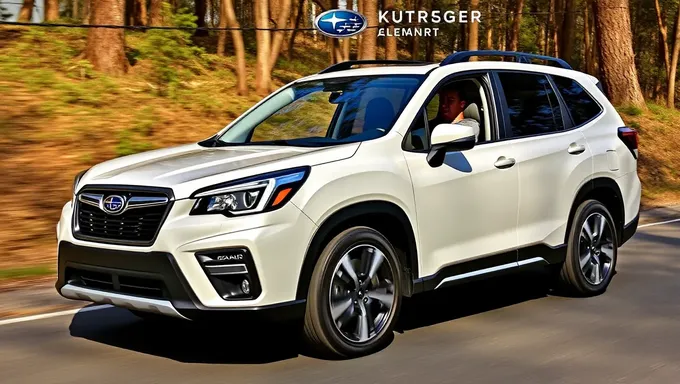 2025 Subaru Forester Premium Design Changes