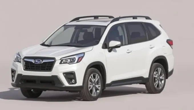 2025 Subaru Forester Sport Design Updates