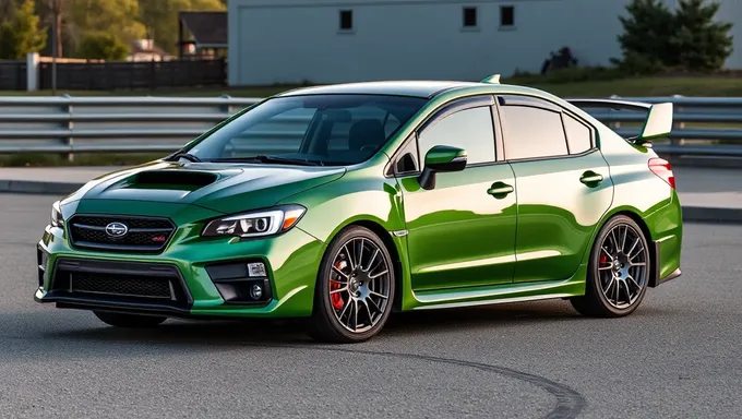 2025 Subaru WRX STI Design and Styling Updates Unveiled