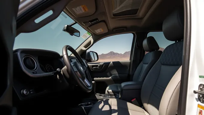 2025 Tacoma Interior Technology and Safety Features