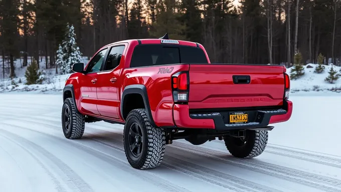 2025 Tacoma TRD Off-Road Trailering and Towing Capacity