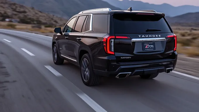 2025 Tahoe Z71 Engine Performance Details