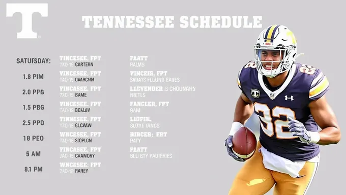 2025 Tennessee Football Schedule Includes Key Games