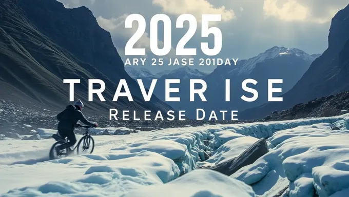 2025 Traverse Release Date Marked on Calendar