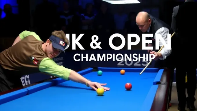 2025 UK Open Pool Championship Schedule Released