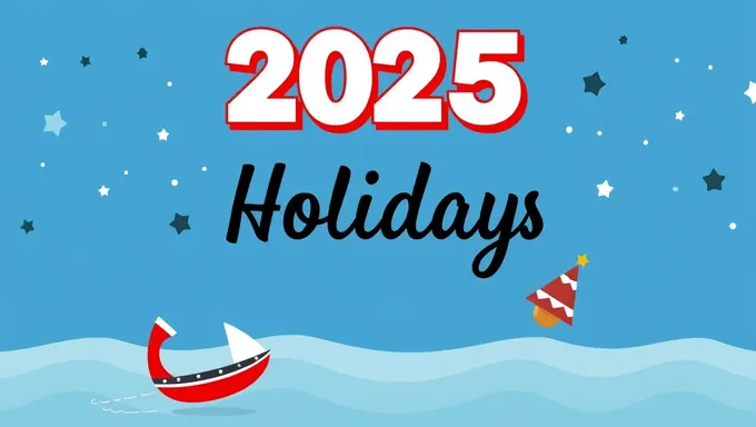 2025 US Holidays Calendar for Planning Purposes