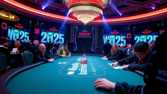 2025 WSOP Event 70 Main Tournament Schedule Released