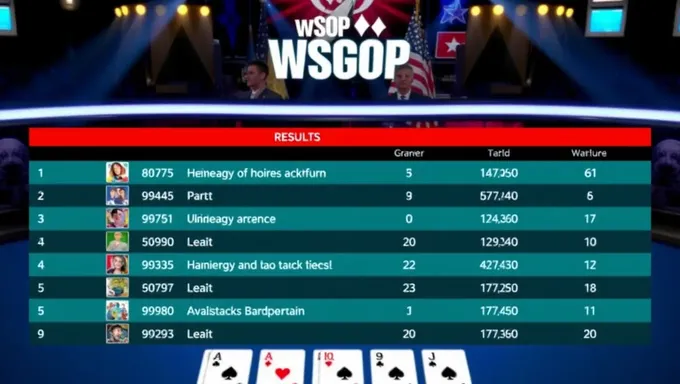 2025 WSOP Main Event Live Updates