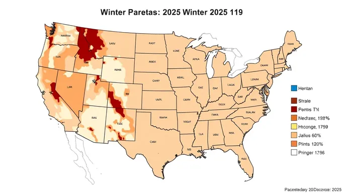 2025 Winter Predictions for USA Map Unveiled