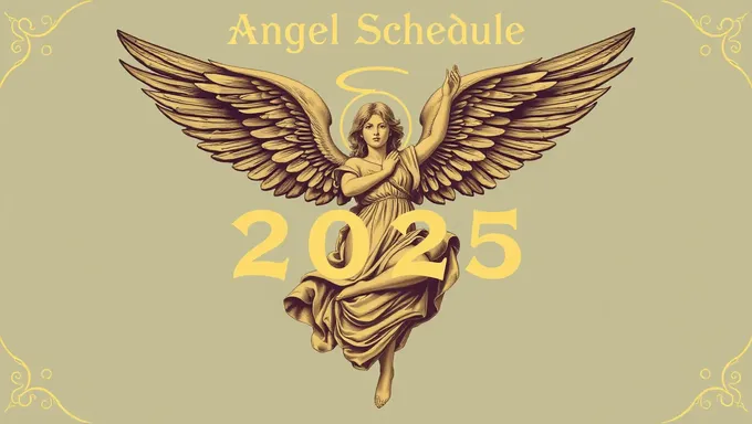 2025: Angel Schedule Unfolds