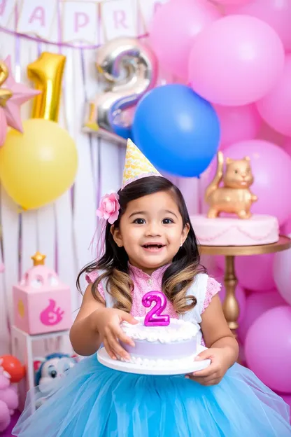 2nd Birthday Celebration Themes for Girls