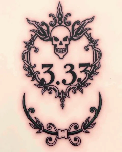 333 Tattoo Meaning: A Path to Inner Strength