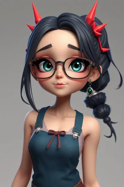 3D Custom Girl: Unique Digital Artwork Creation